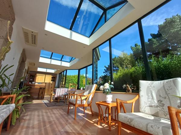 Locquirec (29241) Locquirec en impasse plage à pied, belle maison 3 chambres sur 1200 m2 de terrain.