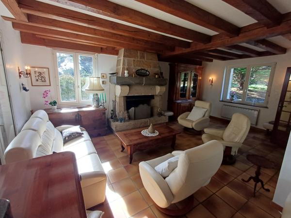 Locquirec (29241) Locquirec en impasse plage à pied, belle maison 3 chambres sur 1200 m2 de terrain.