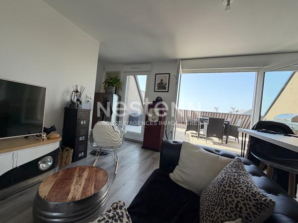 Appartement  récent  - 3 chambres - 100m² -terrasse - sud - parking  - dernier étage - roof top -  cuisine aménagée équipée  - Rouen