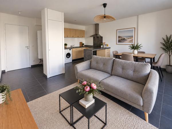 Appartement
         2 pièces
        - 45 m² Exclusivité 164 000 € *