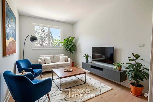 Maison style tiny house avec vue