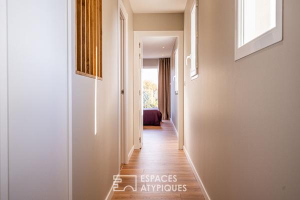 Maison style tiny house avec vue