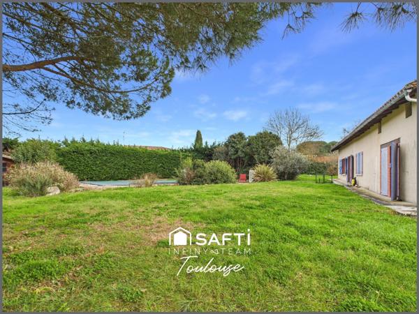 Maison de style gascon traditionnel