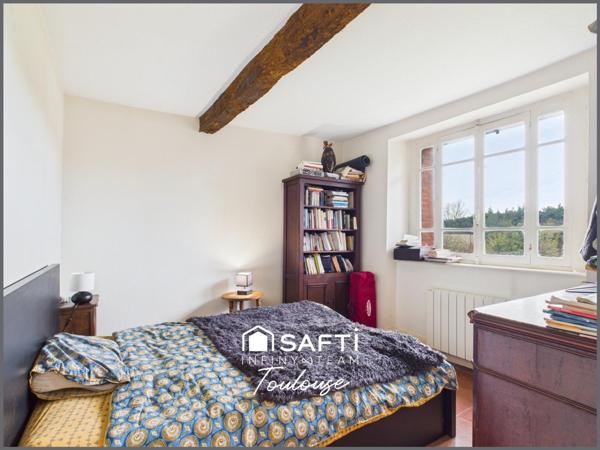 Maison de style gascon traditionnel