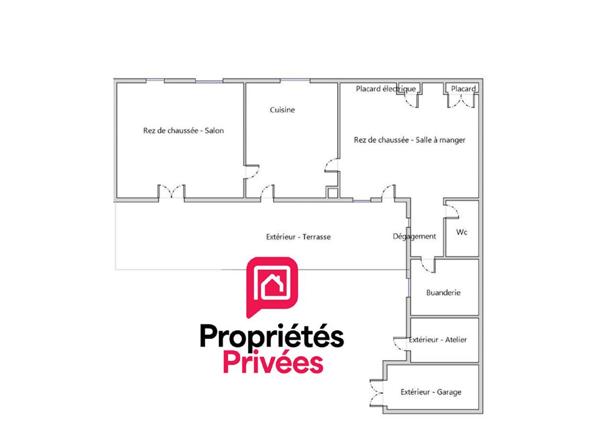 Maison 170m2 4 chambres dépendance jardin 1000m2 253000 FAI