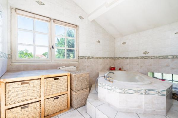 Maison au Raincy, terrasse et jardin