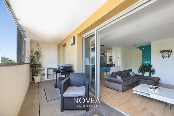 T3 en duplex de 64 M2 avec un grand balcon