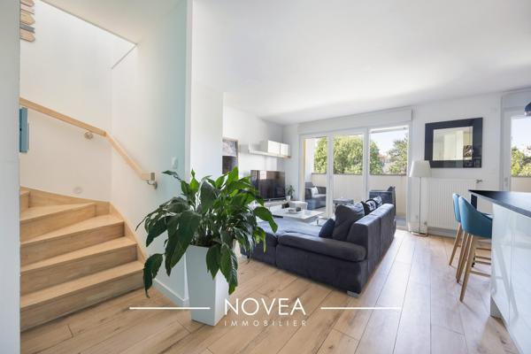 T3 en duplex de 64 M2 avec un grand balcon