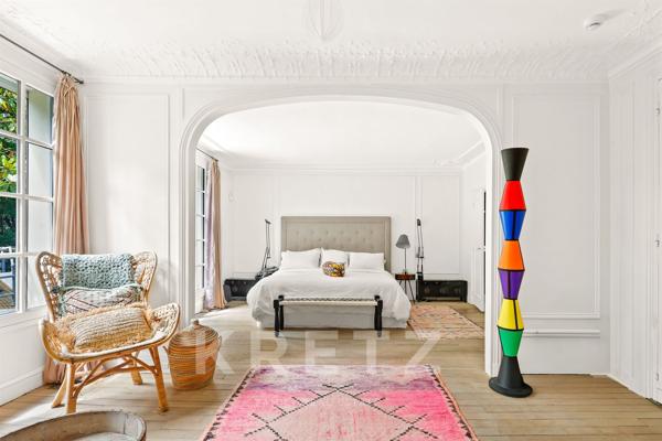 Hotel Particulier familial avec grand jardin dans le quartier des Ternes