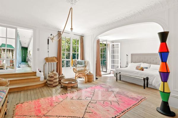 Hotel Particulier familial avec grand jardin dans le quartier des Ternes