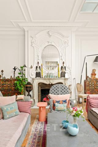 Hotel Particulier familial avec grand jardin dans le quartier des Ternes
