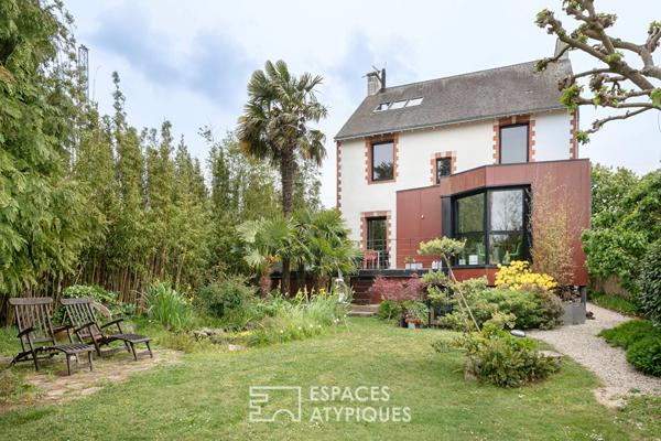 Maison réhabilitée par un architecte au coeur de Paimboeuf