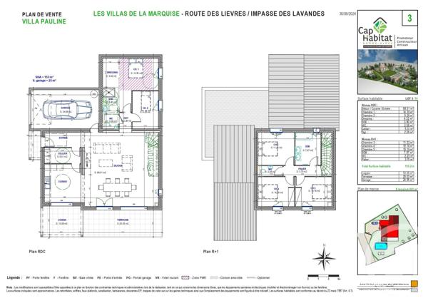 Maison à vendre  6 pièces - 155,40 m2 GRIGNAN - 26
