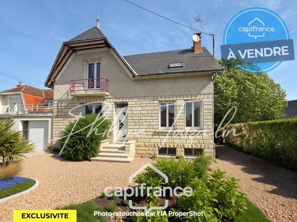 Dpt Vienne (86), à vendre CHÂTELLERAULT Maison P6 de 118 m² - Terrain de 559 m²