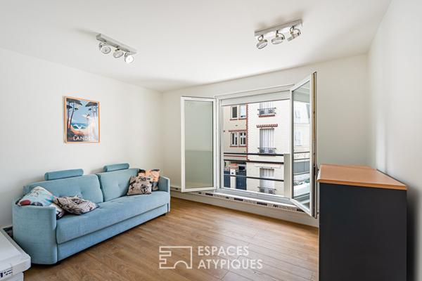 Duplex dernier étage avec terrasse , quartier Alma