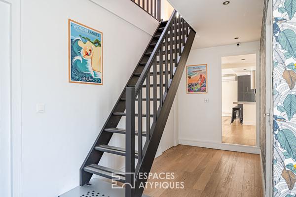 Duplex dernier étage avec terrasse , quartier Alma