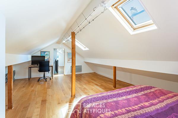 Duplex dernier étage avec terrasse , quartier Alma