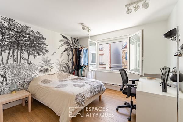 Duplex dernier étage avec terrasse , quartier Alma