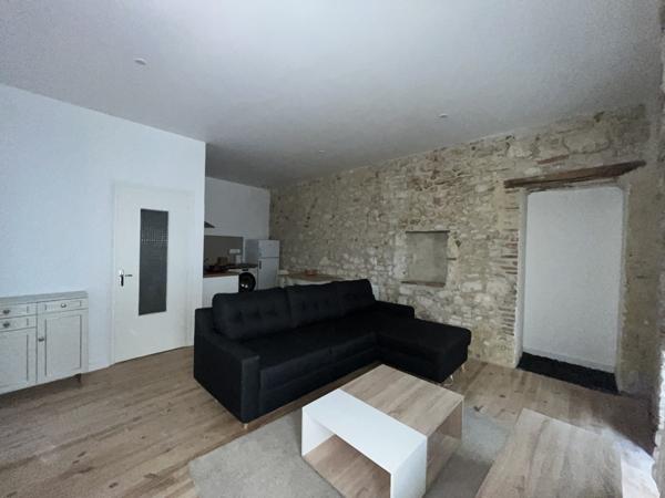 Mauvezin (32120) T3 meublé - 48m² rénové en plein cœur de Mauvezin