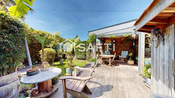 Maison lumineuse aux Bordes, jardin et terrasse