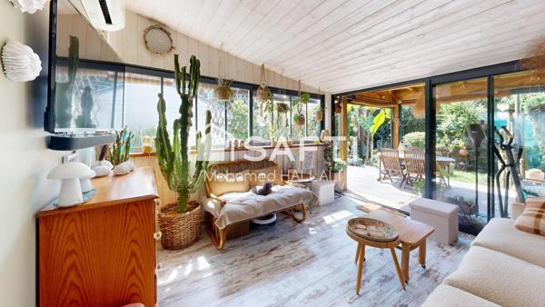 Maison lumineuse aux Bordes, jardin et terrasse