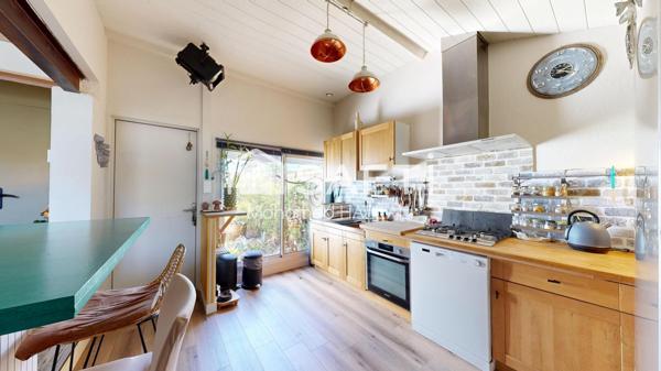 Maison lumineuse aux Bordes, jardin et terrasse