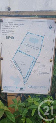 Terrain à vendre  1871 m2 MAREUIL SUR LAY DISSAIS - 85