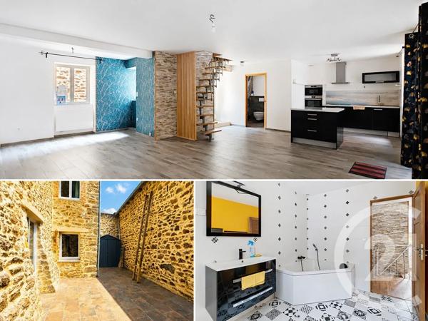 Maison à vendre  6 pièces - 130 m 2   CHATELAUDREN  - 22