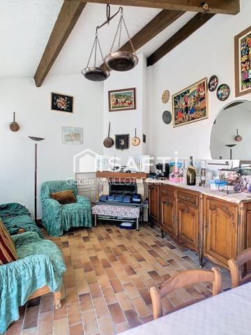 Maison de village avec jardin et grand sous-sol