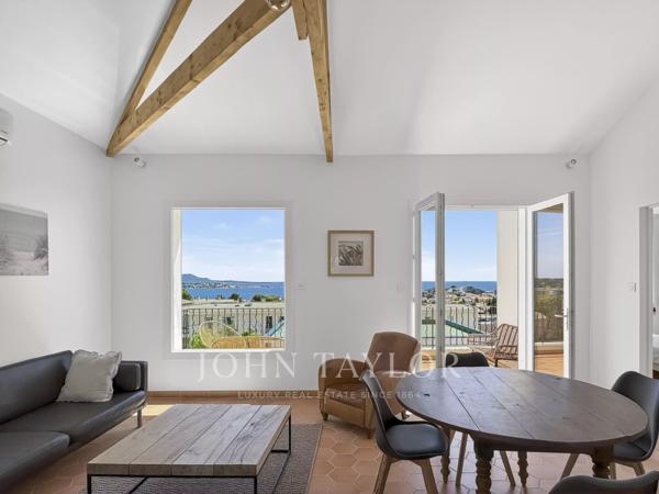 Appartement indépendant avec vue mer à Bandol – Jardin et potentiel d’aménagement