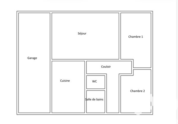 Maison à vendre 3 pièces 74,47 m² Camiers