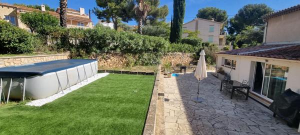 Maison  plain-pied  T3 Bandol avec jardin, vue mer