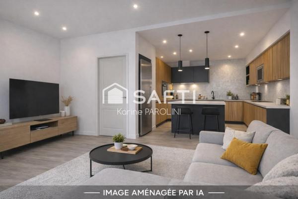 Maison de village 97 m², centre Vinay