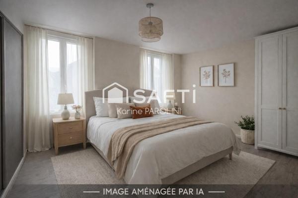 Maison de village 97 m², centre Vinay