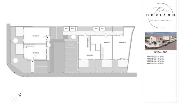 Maison à vendre  4 pièces - 80,70 m2 ST GILLES CROIX DE VIE - 85