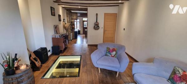 LA GUERCHE DE BGNE - Plein-Centre : Maison pierres rénovée avec terrain