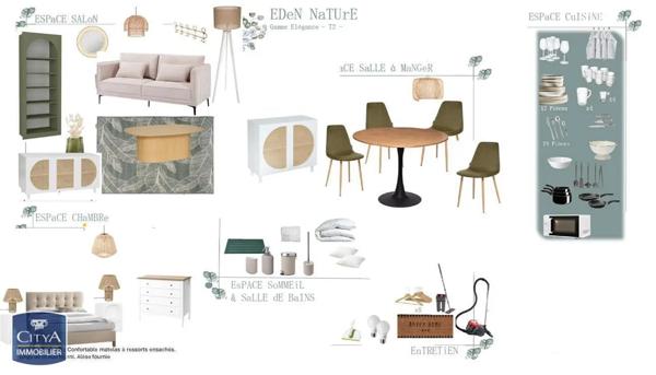 Appartement à louer 2 pièces 48.1m²