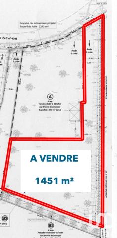 Terrain à vendre 1 451 m² Mentheville
