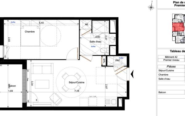 Maison à vendre    2 pièces •  Orléans