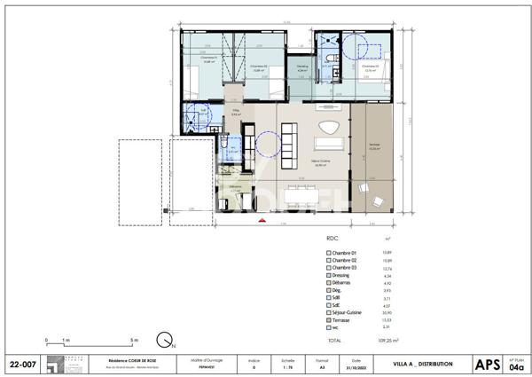 Maison NEUVE de plain pied -Remire Montjoly