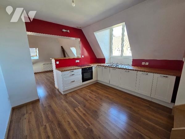 VENTE YVETOT, appartement  de 68.03 m², un séjour/salon, 2 chambres, 1 bureau.