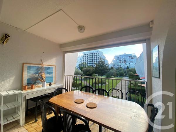 Appartement F2 à vendre  2 pièces - 34,99 m 2   LA GRANDE MOTTE  - 34