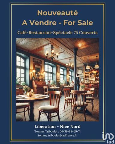 Restaurant à vendre 180 m² Nice