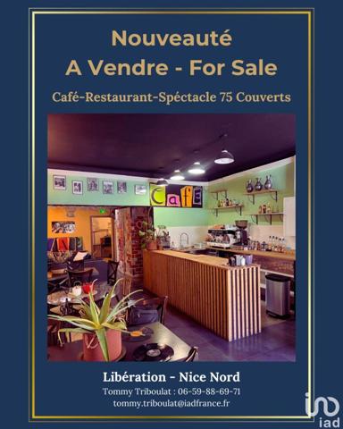 Restaurant à vendre 180 m² Nice