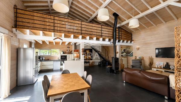 Centre de Gujan-Mestras - Maison ossature bois de 183 m²