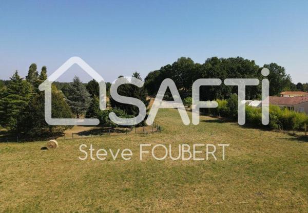 TERRAIN CONSTRUCTIBLE DE 1314 M2