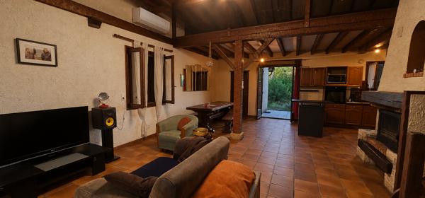 Maison 110 m2 avec terrain clos, garage et buanderie