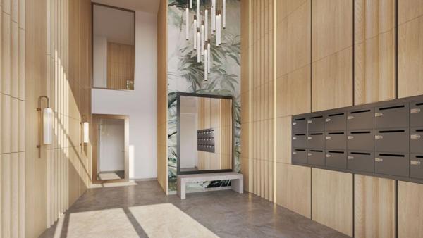 appartement T2 neuf à vendre COURBEVOIE (92), surface hab.46.65 m2 +