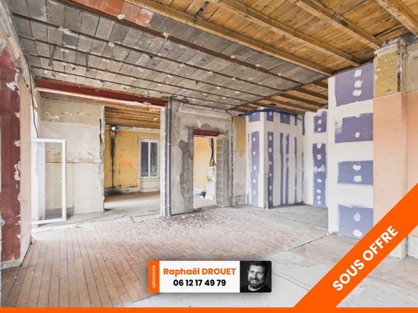 PONT EVEQUE – APPARTEMENT EN PLATEAU BRUT – 2 PLACES DE PARKING – CAVE