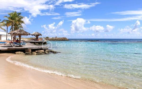 EXCLUSIVITE 
Delphine MIRANDA pour BSK Immobilier 

Saint François, section route touristique dans la résidence village vacances du Manganao bénéficiant d'un parc , un restaurant de plage, une
piscine à débordement vue mer, un snack, et des commerces ( textile, bien être, boutiques cadeaux et artisanales), laverie et un accès direct
à la plage , je vous propose ce nouveau bien dans une résidence vouée à la location saisonnière.
Situé au premier étage , ce grand studio d'une surface habitable et Carrez  de 25,32 m2 comprend une entrée avec rangements et cuisine aménagée et équipée ,
une pièce de vie avec lit double , un canapé convertible , coin télé, une salle d'eau avec douche, toilettes et rangements.
Pour parfaire l'ensemble une terrasse abritée avec coin repas avec une vue dégagée non loin de la piscine et de la plage.
Investissement locatif / pied à terre dans une résidence vouée à la location saisonnière , n'hésitez pas à me contacter c'est le bien que vous
cherchez :-)
Il est vendu meublé clé en main .
Plus d'infos, plus de photos ou accédez à la vidéo contacter moi!
Les charges de copropriété incluent : le fond de roulement du syndic, l'eau, l'électricité, entretien des communs et jardins.
